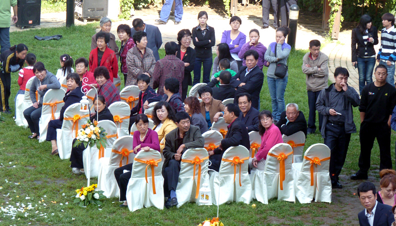 54  waiting for the bride